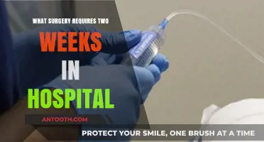 Major Surgeries: Two-Week Hospital Stay Required?