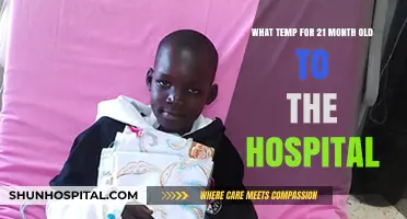 When to Seek Hospital Care for a 21-Month-Old's Fever