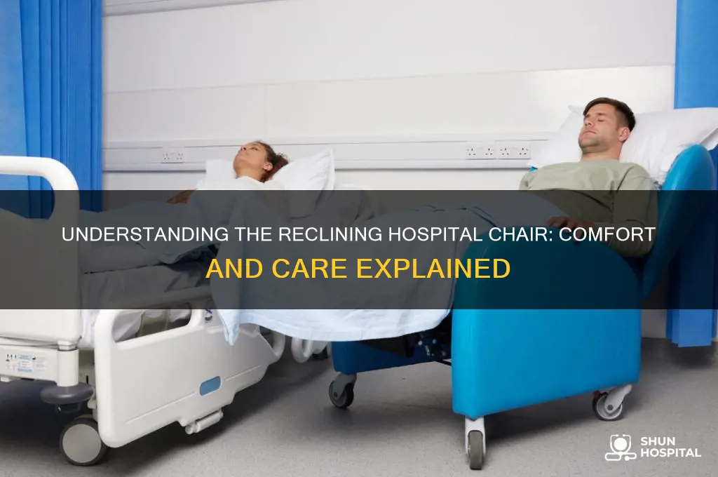 what that chair called you lay down at the hospital