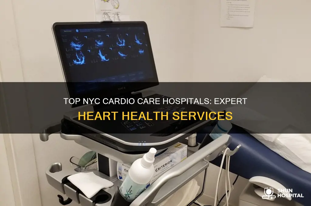 what the best cardio care hospitals in new york city