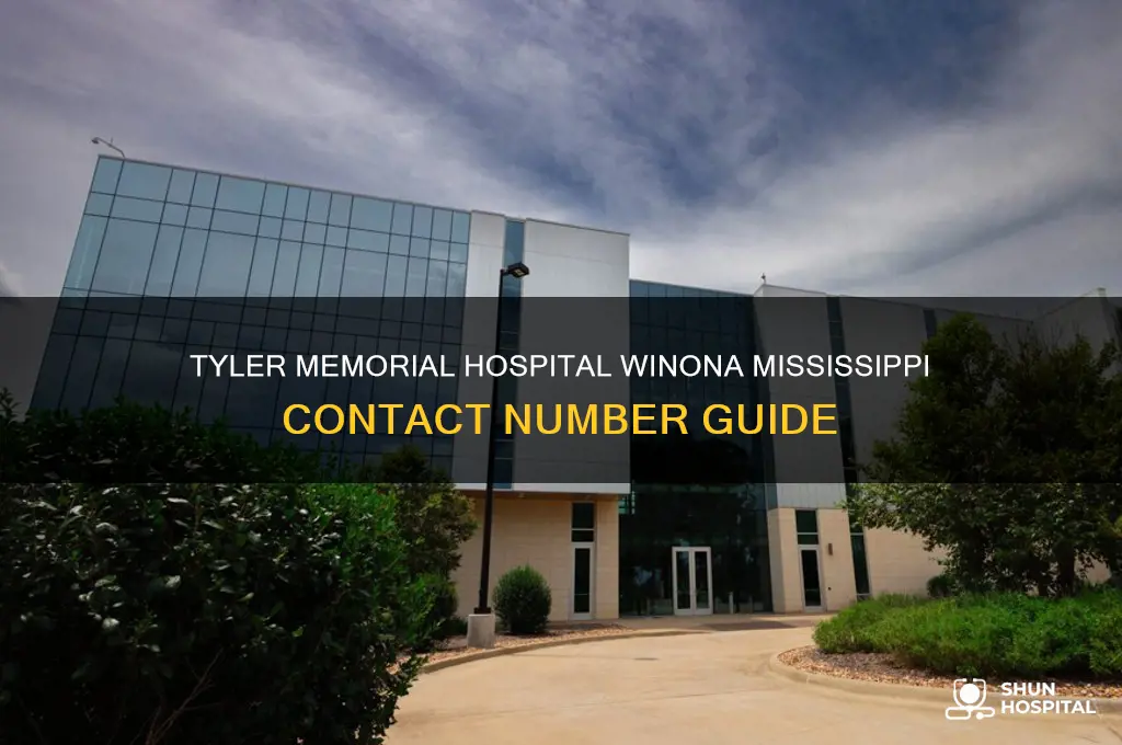 what the number to tyler memorial hospital winona mississippi