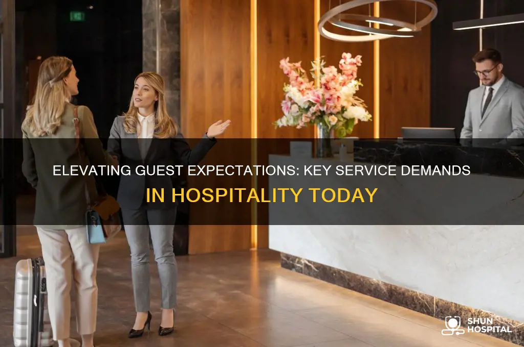 what they expect from its service in hospitality industry