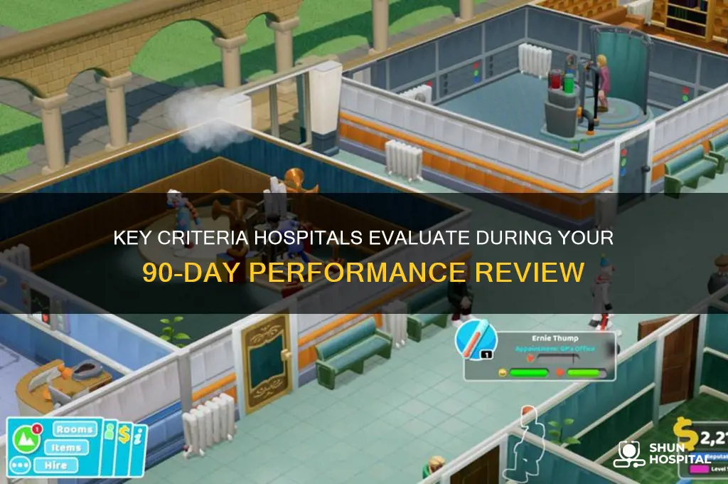 what they look for in 90 day review in hospitals
