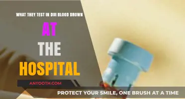 DUI Blood Tests at the Hospital: What Substances Are Detected?