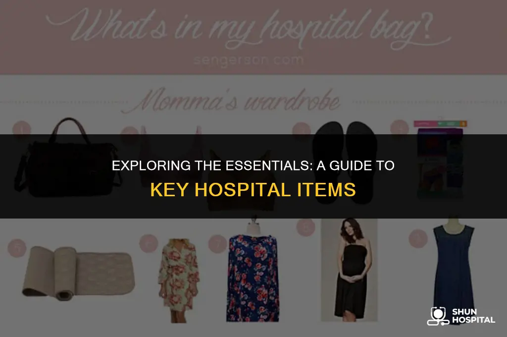 what things in hospital