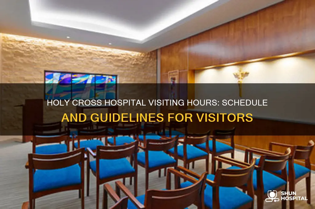 what time are visiting hours at holy cross hospital