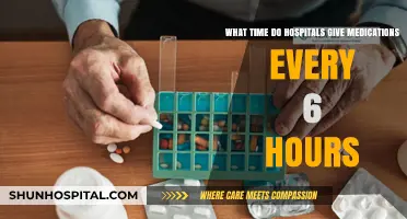 Hospital Medication Schedules: Understanding 6-Hour Administration Timing