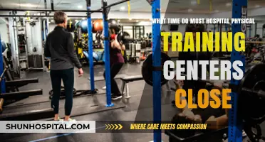 Hospital Physical Training Centers: Typical Closing Times Explained