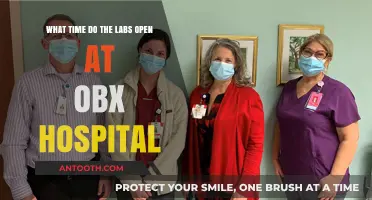 OBX Hospital Lab Hours: When Do the Labs Open?