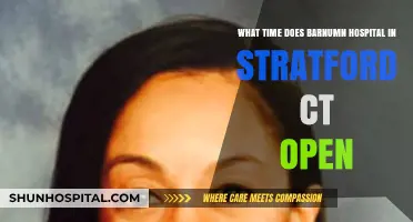 Barnum Hospital Stratford CT Opening Hours: What You Need to Know