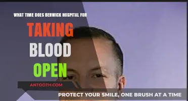 Berwick Hospital Blood Testing Hours: When Does the Lab Open?