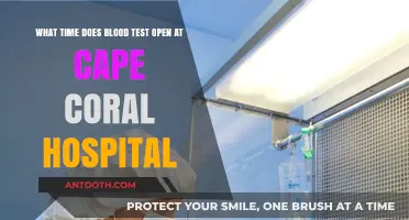 Cape Coral Hospital Blood Test Hours: When Does Testing Begin?