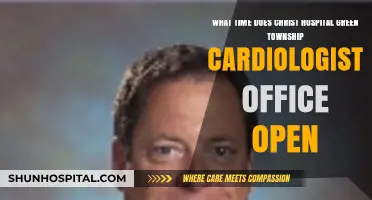 Christ Hospital Green Township Cardiologist Office Hours: Opening Time Guide