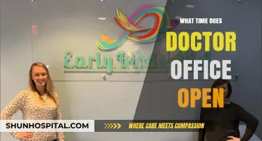 Early Bird Appointments: When Do Doctor's Offices Open Their Doors?