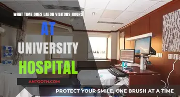 Labor Visitors Hours at University Hospital: Timing and Guidelines