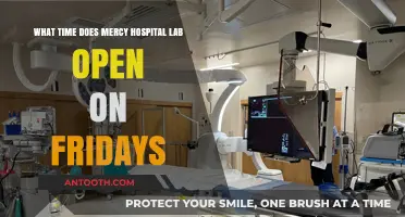 Mercy Hospital Lab Friday Opening Hours: Timings and Details