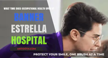 Banner Estrella Hospital Occupational Health Opening Hours: What to Know