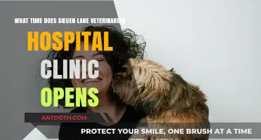 Siegen Lane Veterinarian Hospital Clinic Opening Hours: When Do They Open?