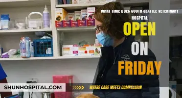 South Seattle Veterinary Hospital Friday Opening Hours: What to Know