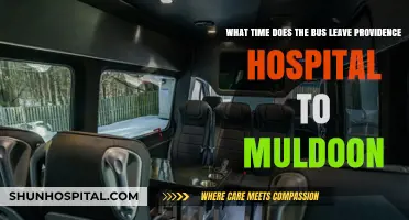 Providence Hospital to Muldoon Bus Schedule: Departure Times Explained