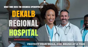 Dekalb Regional Hospital Business Office Hours: Opening Time Guide