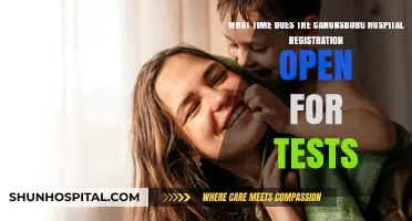 Canonsburg Hospital Test Registration Opening Hours: What You Need to Know