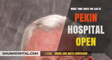 Pekin Hospital Lab Hours: Opening Time and Schedule Guide