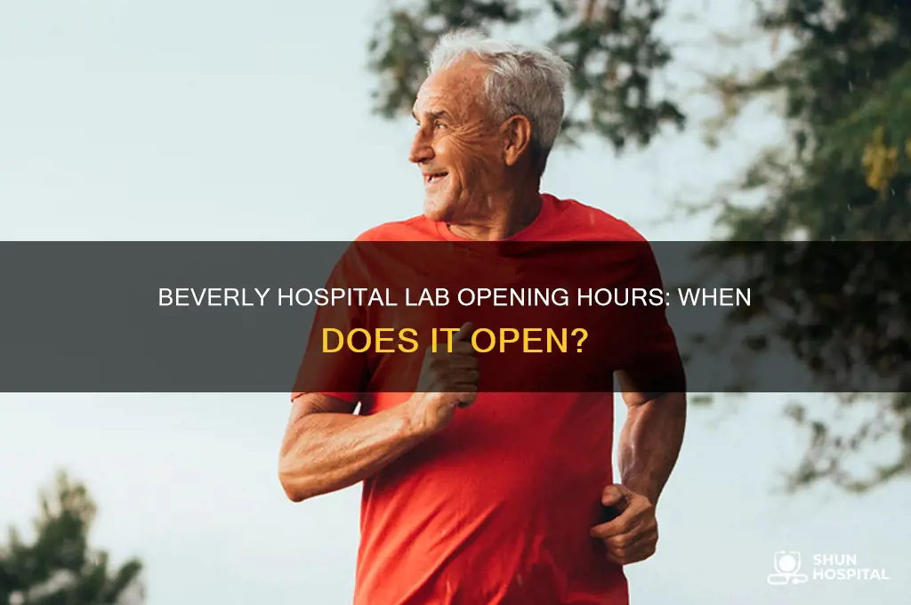 what time does the lab open at beverly hospital