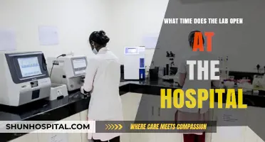 Hospital Lab Hours: When Does the Lab Open for Patients?