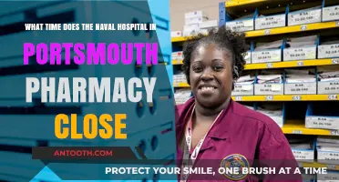 Portsmouth Naval Hospital Pharmacy Closing Time: Hours and Information