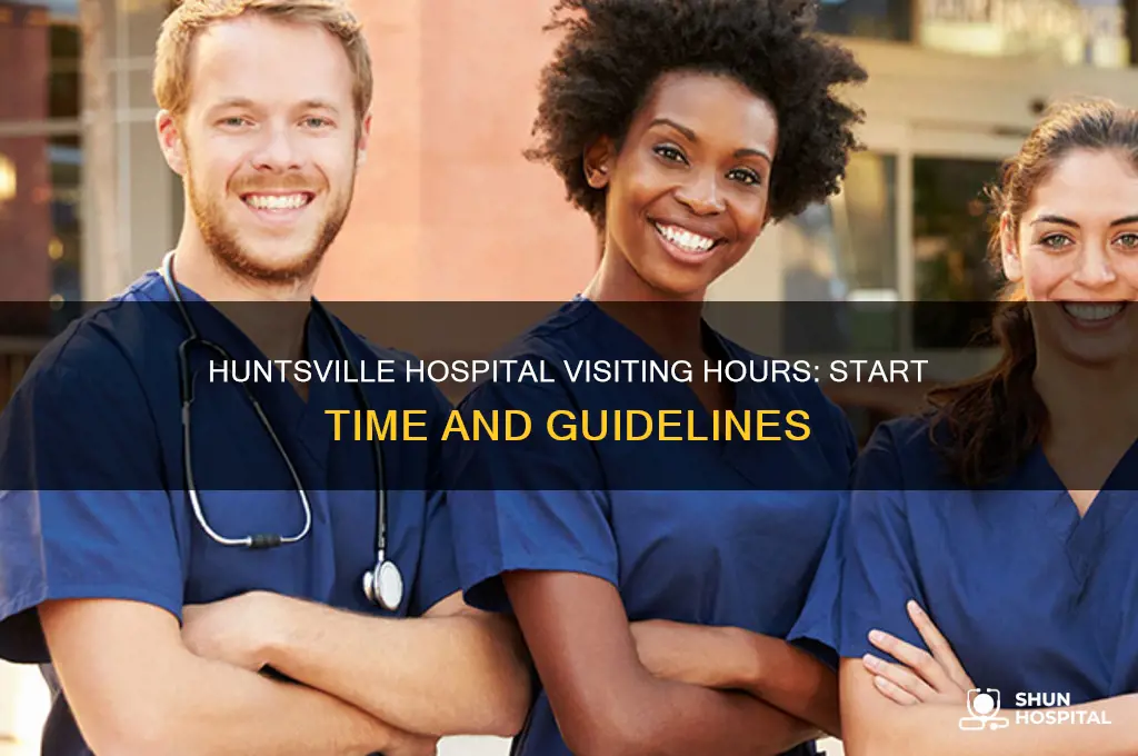 what time does visiting hours start at huntsville hospital
