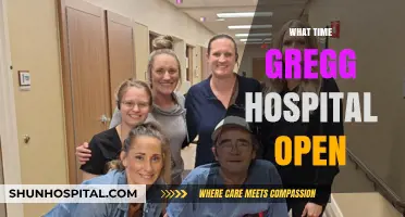 Gregg Hospital's Operating Hours: A Comprehensive Guide