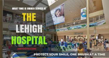Lehigh Hospital Dinner Service Hours: When to Expect Your Meal