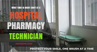 Hospital Pharmacy Technician Night Shift Hours: What to Expect