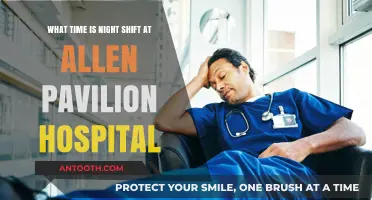 Night Shift Hours at Allen Pavilion Hospital: What You Need to Know