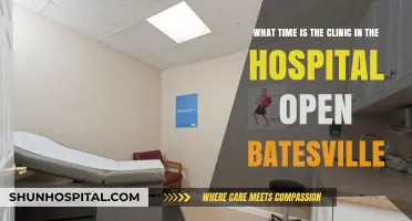 Batesville Hospital Clinic Hours: When is the Clinic Open?