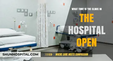 Hospital Clinic Hours: When is the Clinic Open for Patients?