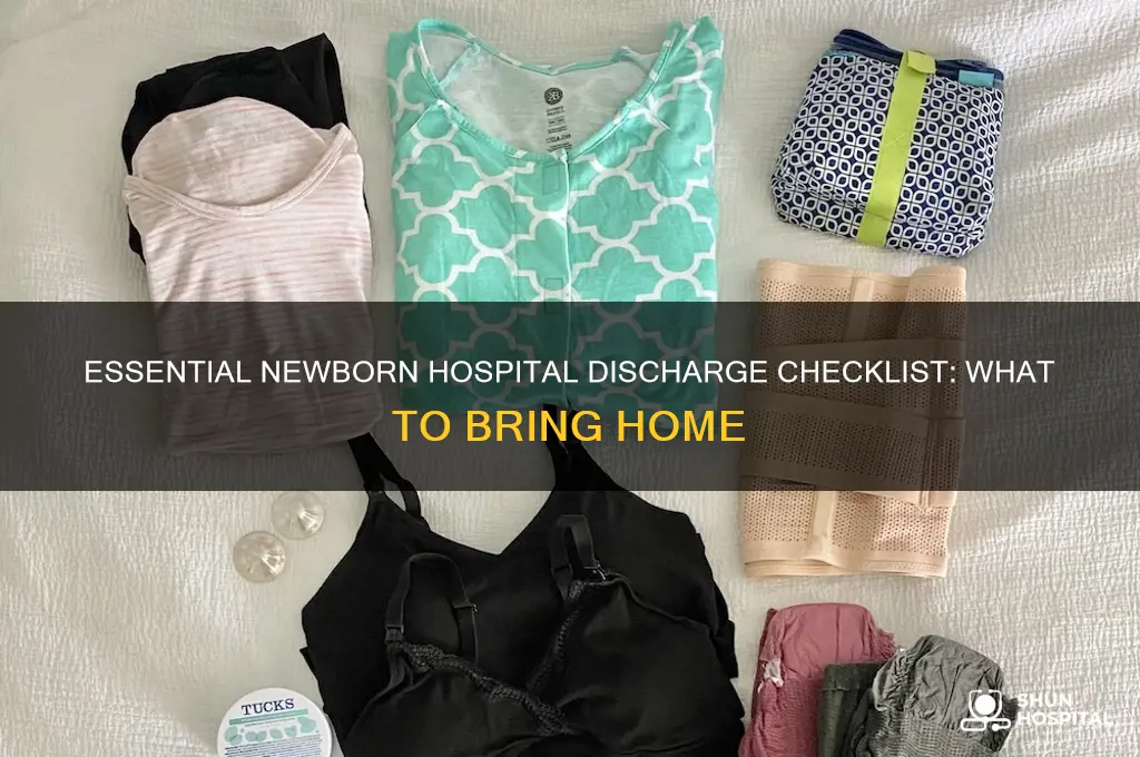 what to bring a new born in from the hospital