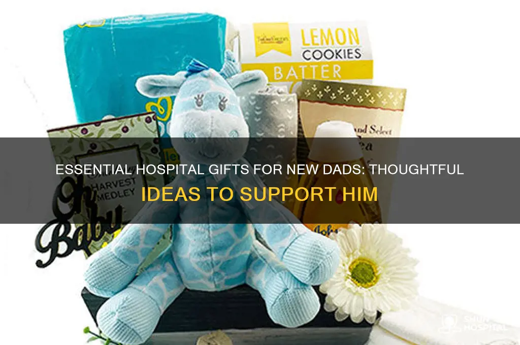 what to bring a new dad at the hospital