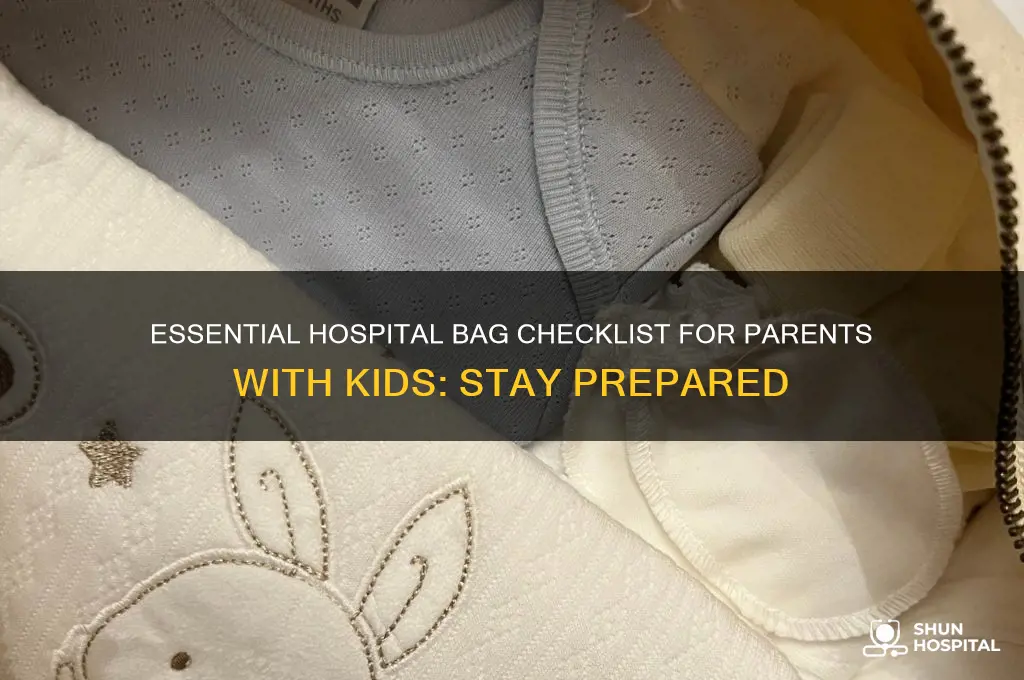 what to bring a parents with kid in hospital
