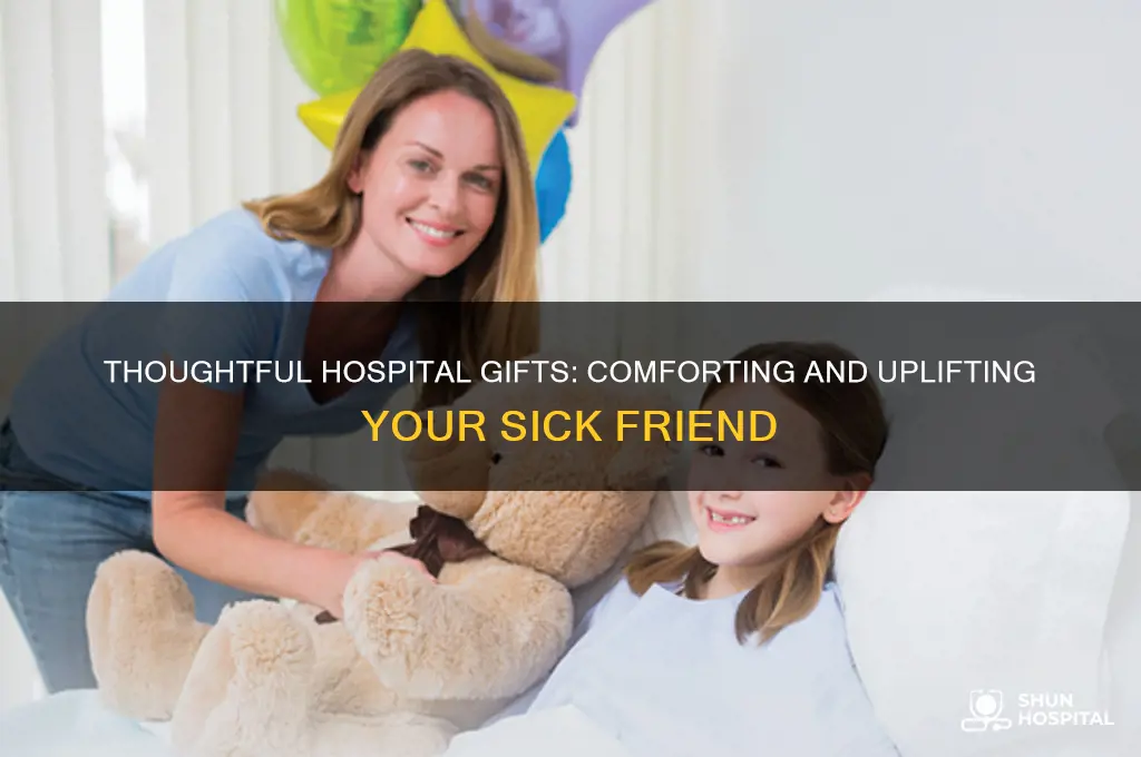 what to bring a sick friend in the hospital