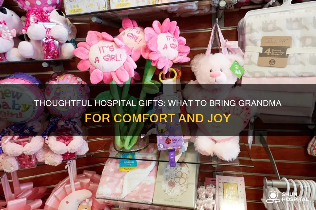 what to bring grandma in the hospital