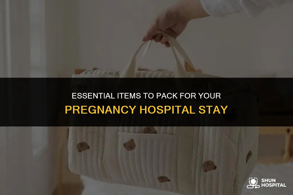 what to bring pregnancy hospital