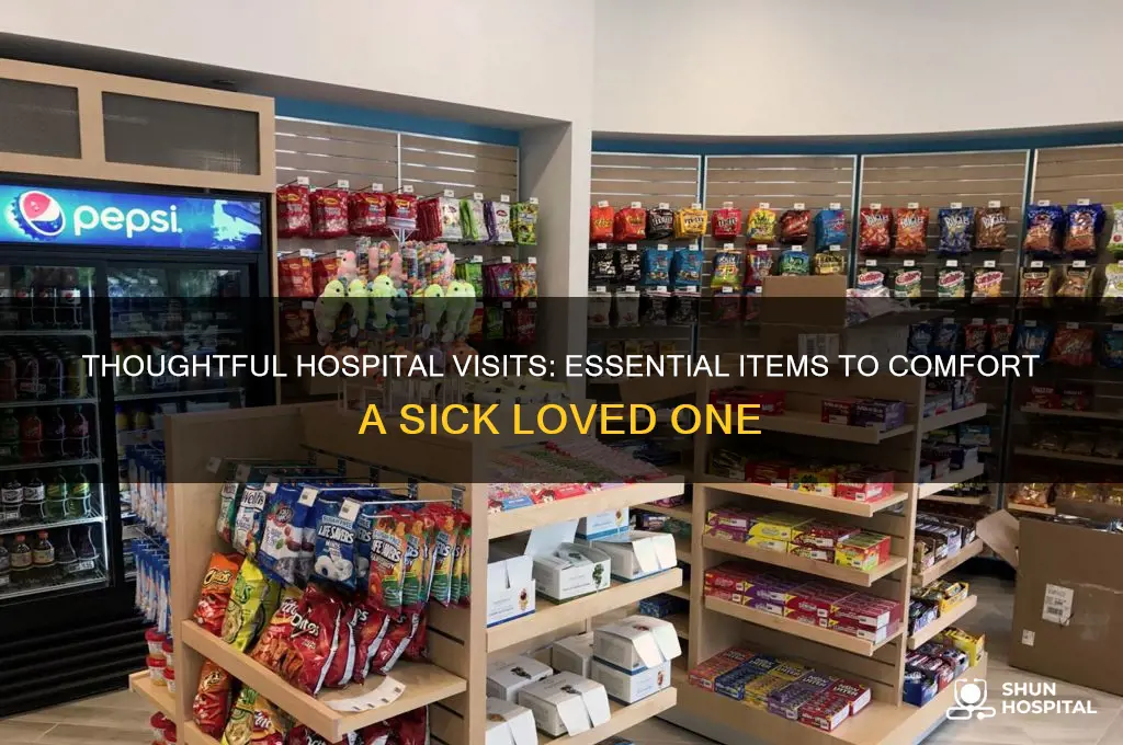 what to bring to a sick person in the hospital
