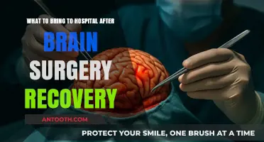 Essential Items for Comfort and Recovery After Brain Surgery Hospital Stay