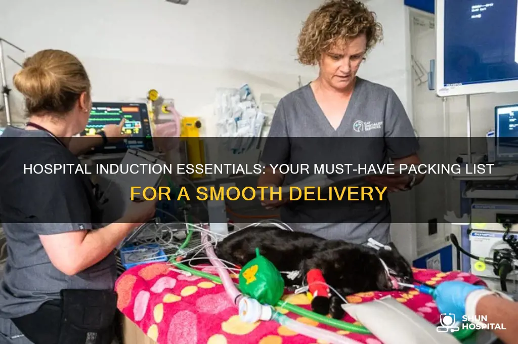 what to bring to hospital for induction
