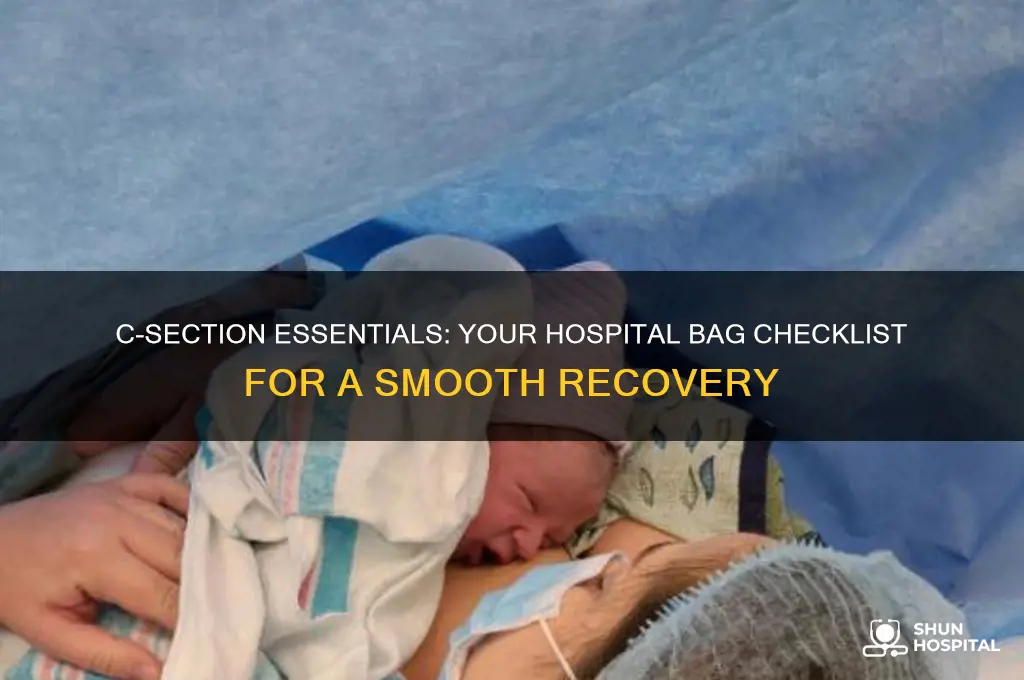 what to bring to the hospital for ac section