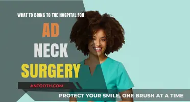 Essential Items to Pack for Your Neck Surgery Hospital Stay