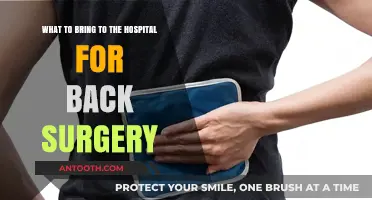 Essential Back Surgery Hospital Bag Checklist: What to Pack for Comfort and Recovery