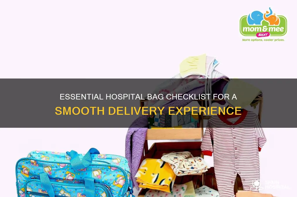 what to bring to the hospital for delivery checklist